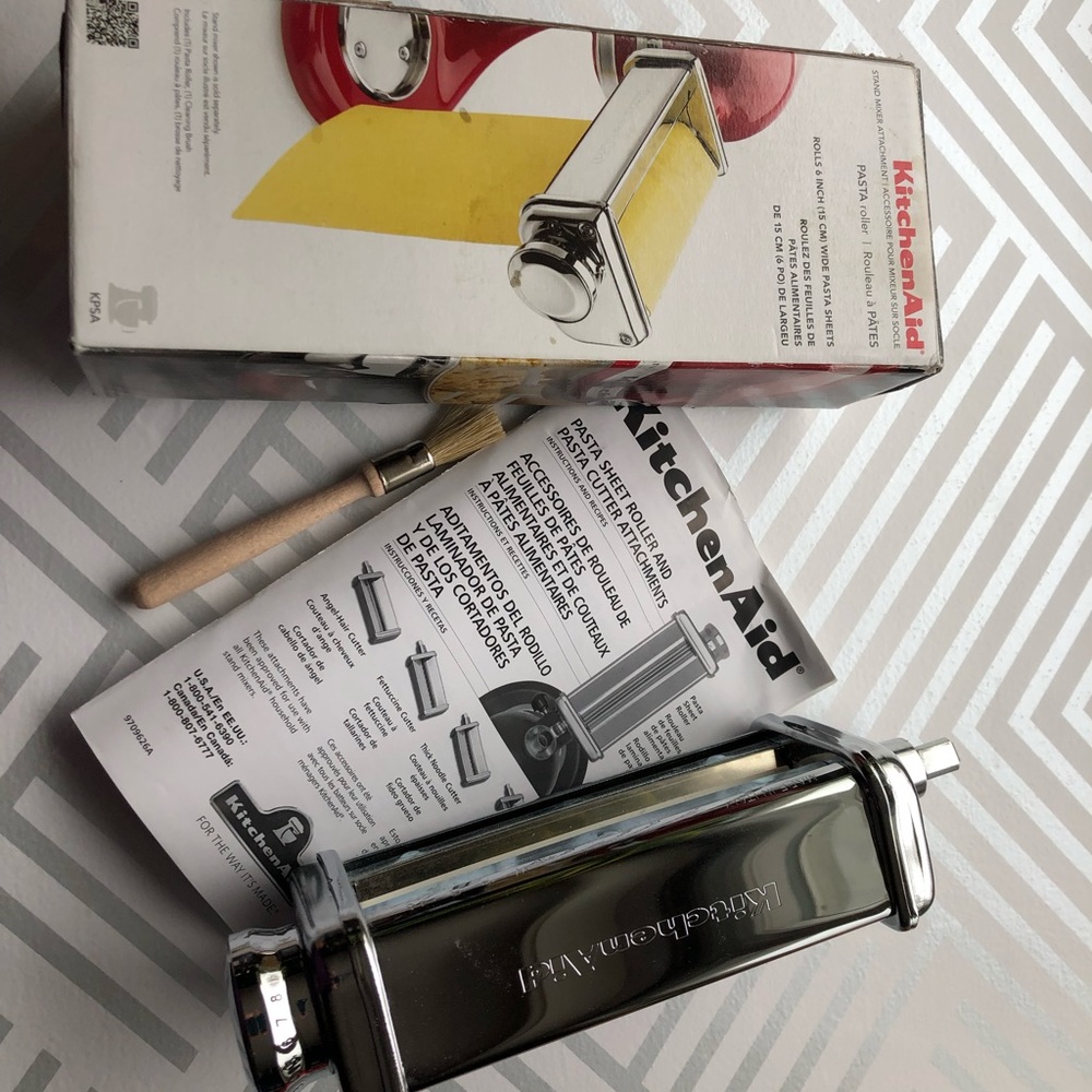 KitchenAid pasta roller attachment